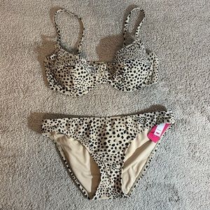 Cheetah print bikini